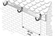 Установка водостоков для частного дома: виды систем, материалы, монтаж и крепление Как установить водосток на даче